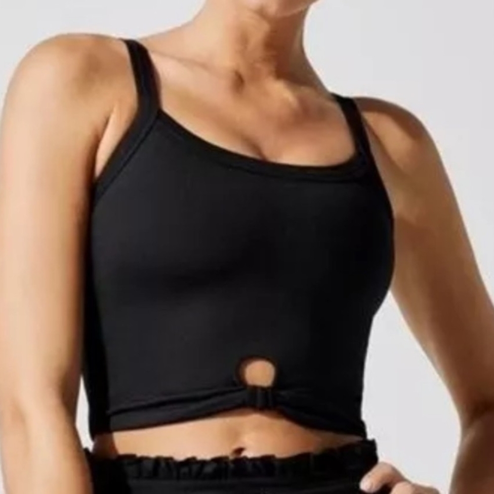 Year of Ours Black Activewear Top